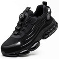 Rotating Button New Safety Shoes Men Anti-Smash Anti-Puncture Work Shoes Fashion Men Sport Shoes Security Protective Boots Men